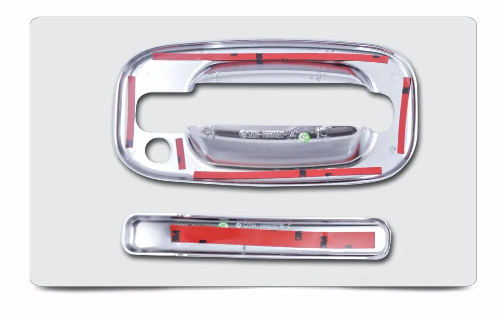 ABS Chrome Door Handles Cover 2D No PSKH For Chevrolet Silverado For GMC Sierra 1999-2006 Free Shipping e