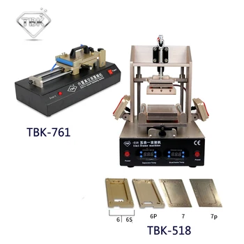 

TBK-518 5in1 LCD Refurbish Machine Middle Bezel Separator/Frame Laminating Machine + TBK-761 Built-in Vacuum Film Laminating Mac