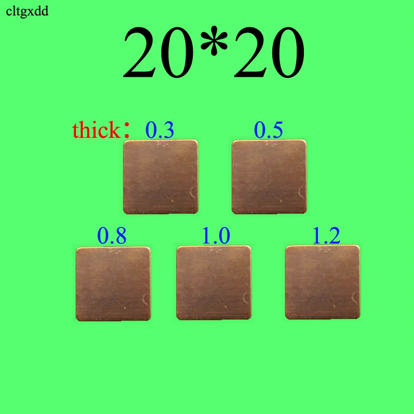 10Pcs 0.1mm/0.3mm/0.5mm/0.8mm/ Laptop Copper Sheet Plate Strip Shim Thermal Pad Heatsink Sheet For GPU CPU VGA Chip RAM Cooling 10Pcs 0.1mm/0.3mm/0.5mm/0.8mm/ Laptop Copper Sheet Plate Strip Shim Thermal Pad Heatsink Sheet For GPU CPU VGA Chip RAM Cooling