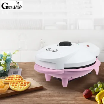

Gustino Automatic Double-Sided Heating Baking Waffle Maker Machine 800-1000W Pro Electric Cookie Maker Cooking Appliances