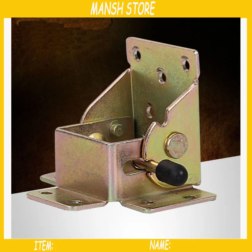 4pcs/lot Folding Hinges Hidden Leg Hinge Locking Folding Bracket Table