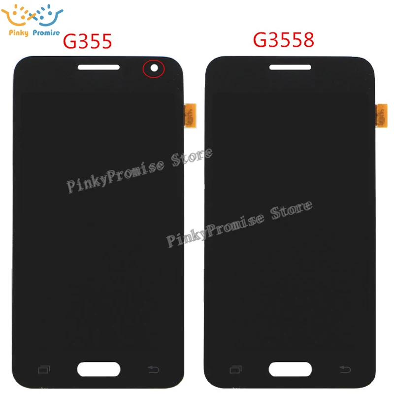 4 5 'для Samsung Galaxy Core 2 G355 G355H G355M G3558 черный/белый сенсорный экран дигитайзер панель