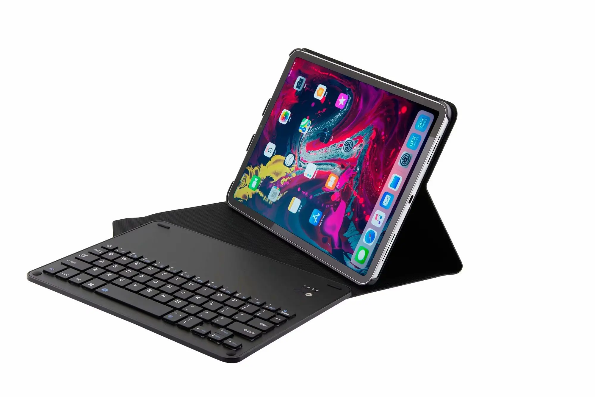 Новый для iPad Pro 11 2018 беспроводной Bluetooth алюминиевый корпус клавиатуры Чехол дюймов для iPad Pro 11 дюймов Съемный чехол для клавиатуры
