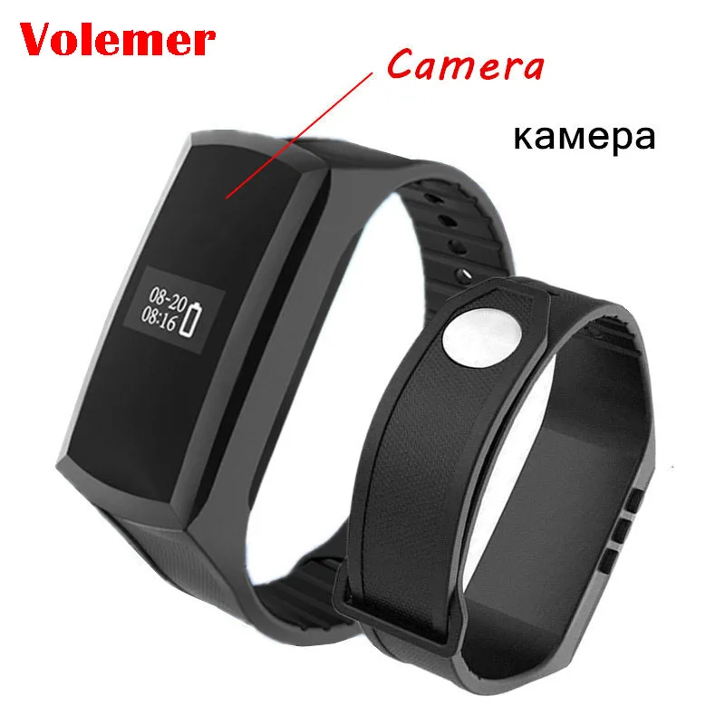 

K88 Mini Camcorder Smart Band HD 1080P Mini Camera Watch Pedometer Smart Wristband Secret Camera Voice Video Recording Bracelet