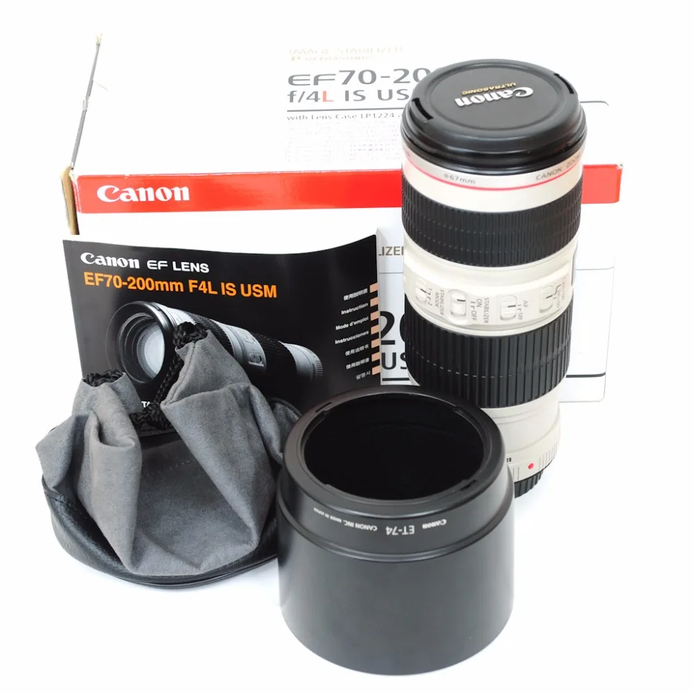 Новый зум-объектив Canon EF 70-200 мм F4 L IS USM | Электроника