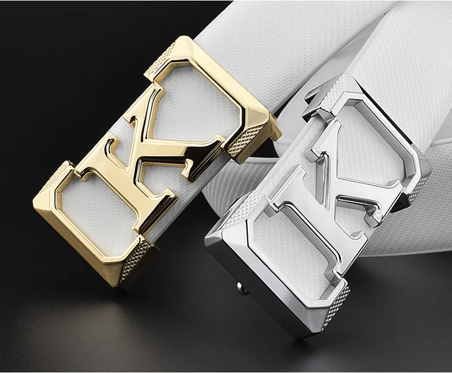 High Quality Designer Belts Men Fashion K Letter Luxury Famous