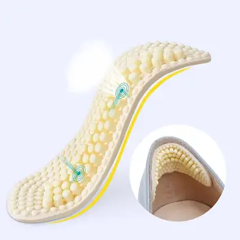 

Heel Pads Silicone Rubber 4D Grains Massage Non-slip Protector High Heel Shoe Pad Cushion Foot Care Adhesive Elastic Women Sanda