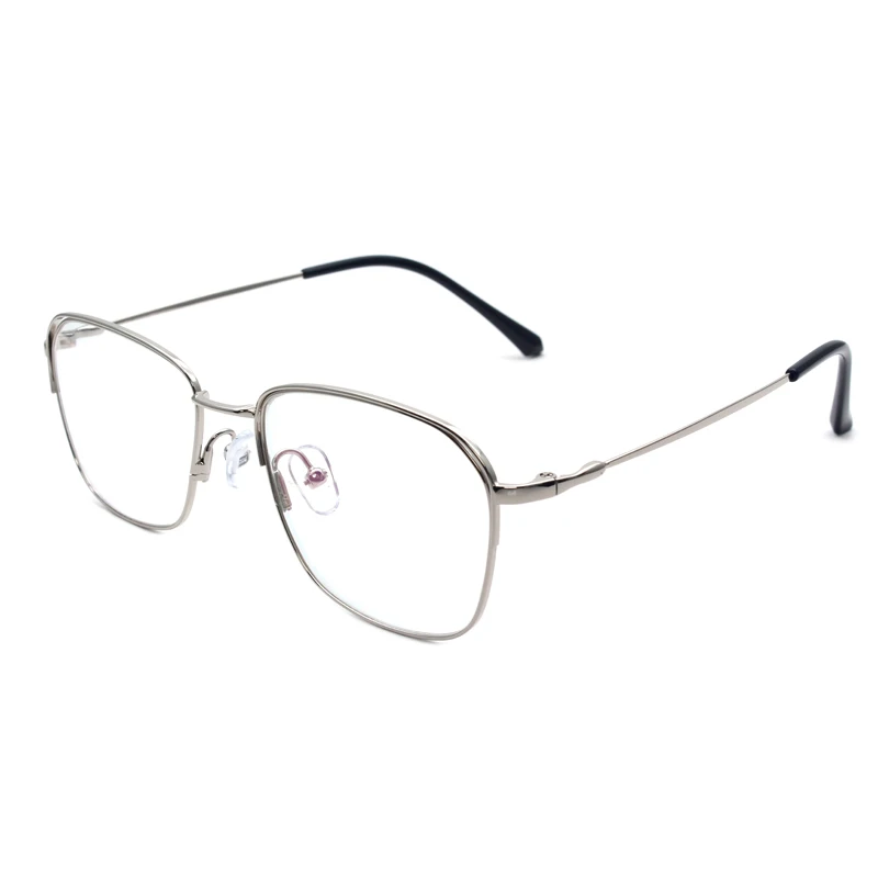 Винтажные стильные женские/мужские популярные металлические прозрачные линзы очки в оправе модные унисекс анти-радиационные очки оправа 80119