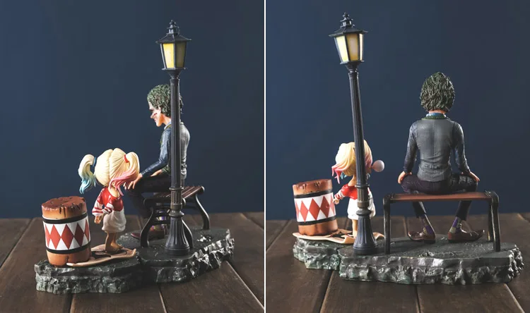 The Joker Harleen Quinzel Quinn DC Comic Super Hero Film Statue Batman Suicide Squad villain Cute F