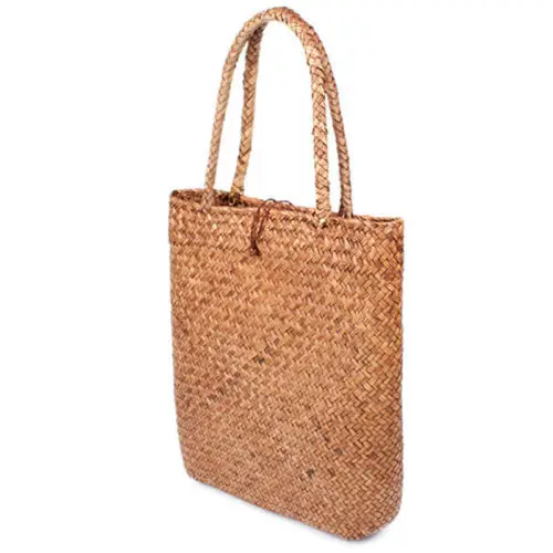 Fashion Womens Summer Straw Large Tote Bag Crossbody Beach Shoulder Bag Handbag