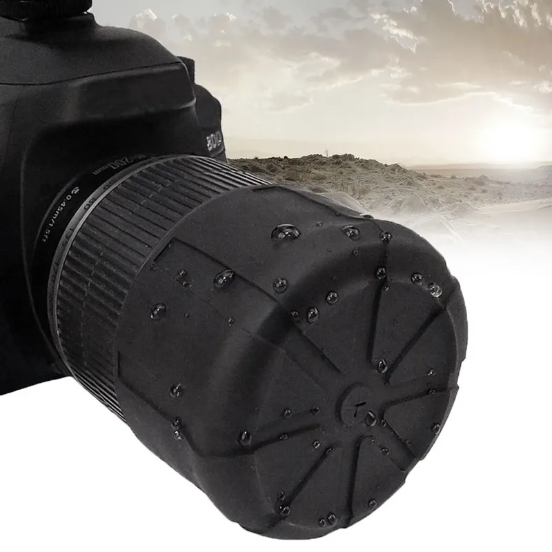 Силиконовая Защитная крышка для объектива для DSLR, универсальная крышка для камеры Canon, Nikon, sony, Olypums, Fuji, Lumix, защита от пыли, защита от падений