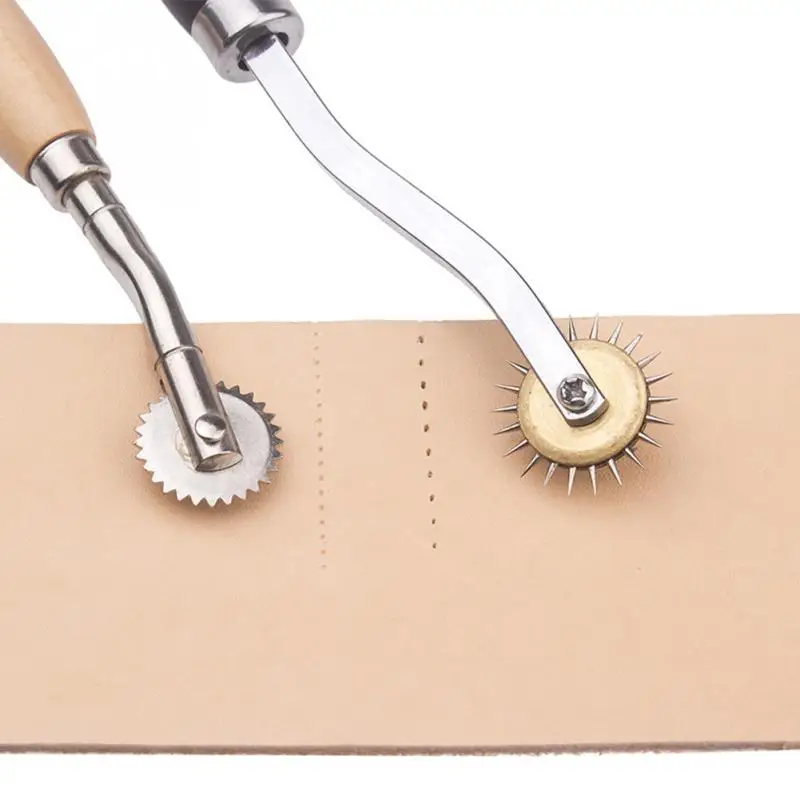 

Stainless Steel Leather Paper overstitch Wheel Gear Spacer Craft Wheel Sewing Tool