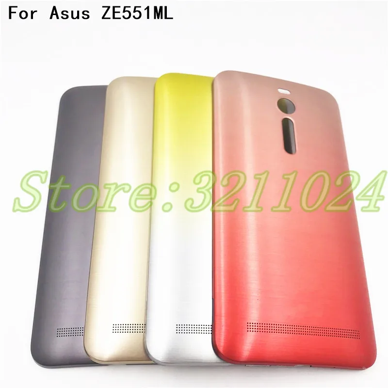 

New ZE551ML Battery Back Cover For ASUS Zenfone 2 ZE551ML Battery Door Back Case Housing With Logo