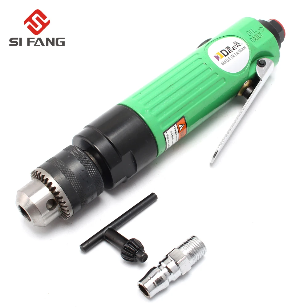 3/8''Straight Shank Air Drill With Gear Reinforced 1.0 10mm Straight