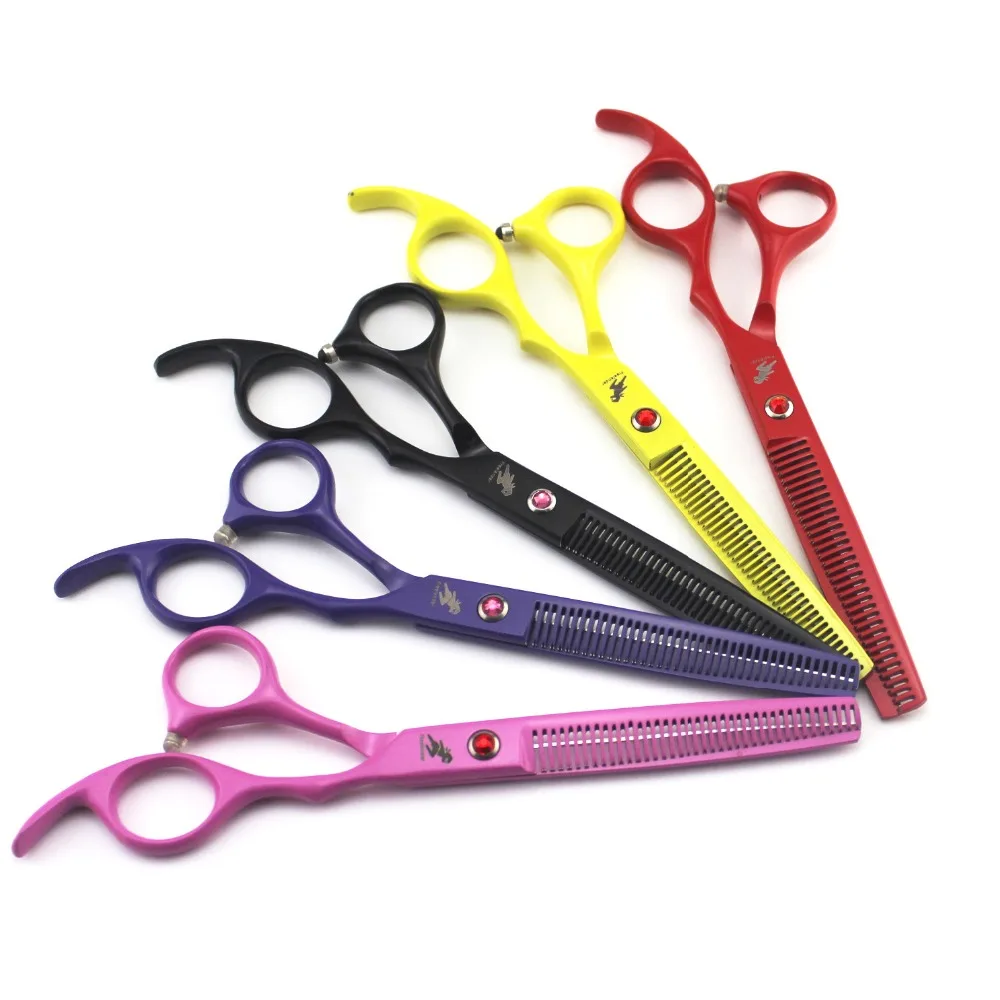 6.5inch Colorful Pet Thinning Scissor Dog Cat Grooming Hair Cut Scissor