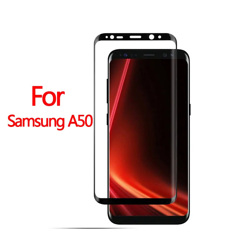 Изогнутое закаленное стекло Suntaiho для samsung Galaxy A50 s8 S9 S10 S10 plus S7 edge Защитная пленка для samsung Note 8 9 S10E - Цвет: For Samsung A50