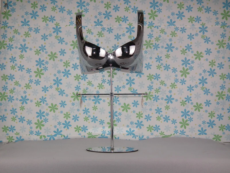 

chrome plastic bikini show rack