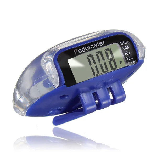 PROMOTION!LCD Digital Multi Pedometer Calorie Counter Run Fitness Blue