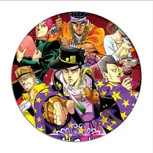 ジョジョの奇妙な冒険コスプレバッジ丈太郎九条ブローチアイコンコレクションバッグバックパックためブレスト服 Aliexpress