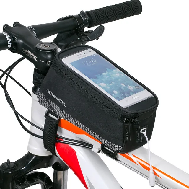 Roswheel Bicycle Bag 2018 Mtb Road Bike Accessories Cycling Top Roswheel Bicycle Bag 2018 Mtb Road Bike Accessories Cycling Top Front Frame Panniers