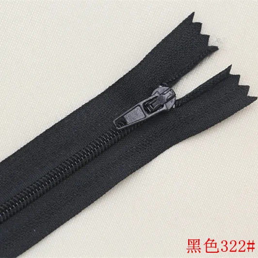 Versatile Nylon Coil Zipper Set for Tailoring & DIY Sewing Projects (5 Pieces)