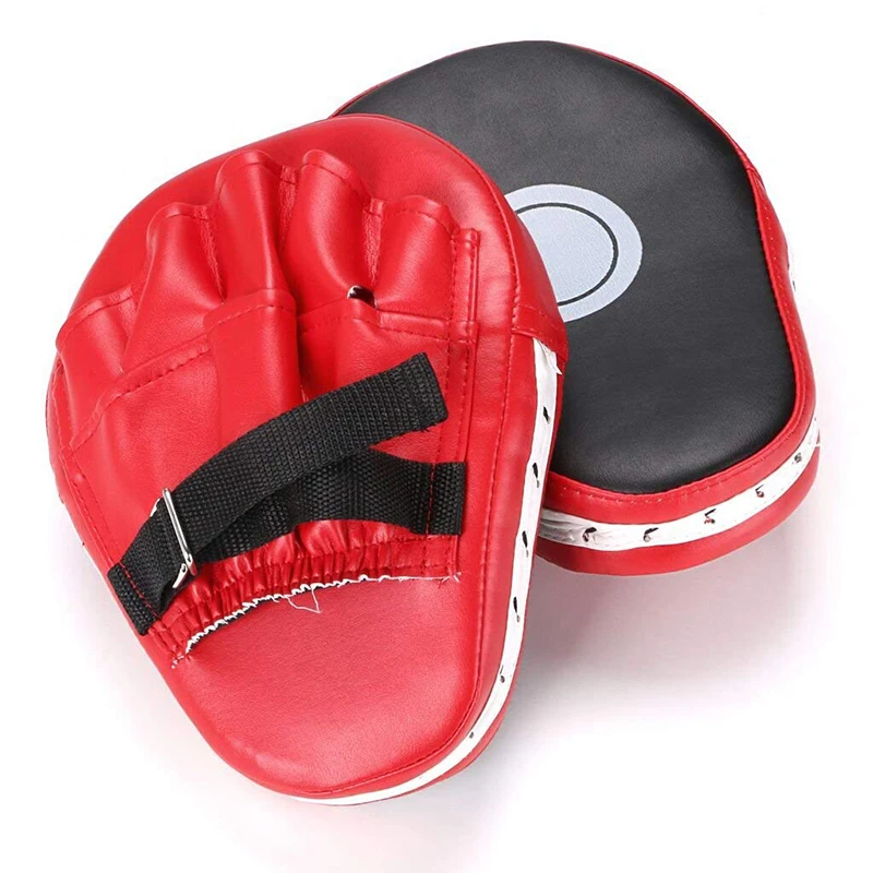 Boxer Target MMA Boxing Mitt Focus Punch Pad Training Glove Karate Muay Thai Kick Fitness Body Building Sanda Straight Baffle (3)