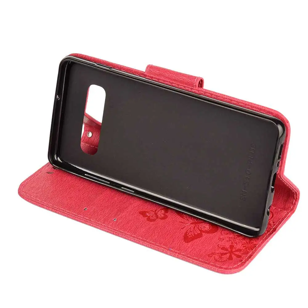 3D чехол книжка с бабочками для Samsung Galaxy M20 M10 S10 lite S9 S8 plus S4 i9500 S5 Mini S7 S6 edge бумажник