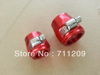 

AN -10 AN10 Fuel Oil Water Fitting Adapter Hose Finisher Clamp Cover 20