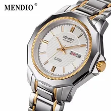 MENDIO Mens Automatic Mechanical Watch Man watches Relogio Masculino Luxury Fashion Business Male Wristwatch 50m Waterproof 1027
