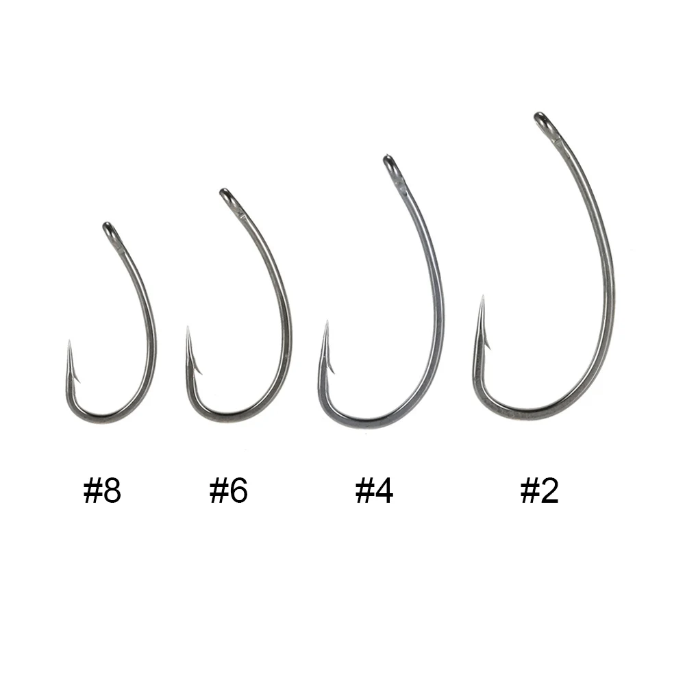 20 шт. рыболовные крючки кривошипный крючок колючие рыболовные крючки рыбы Крючки из высокоуглеродистой стали колючий рыболовный крючок Карп барбель Тенч грубая