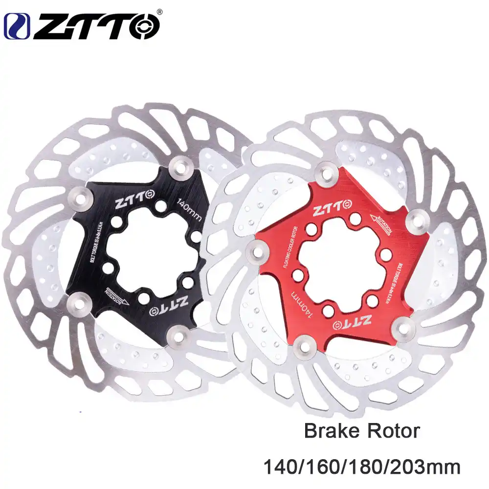 MTB Road Bike Disc Brake Rotor 160//180//203mm 6 Bolts Floating Stainless steel