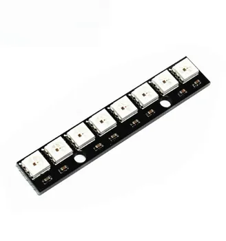 

5 pcs 8 Channel WS2812 5050 RGB LED lights Built-in Full Color-Driven Development Board 8P Diy Kit