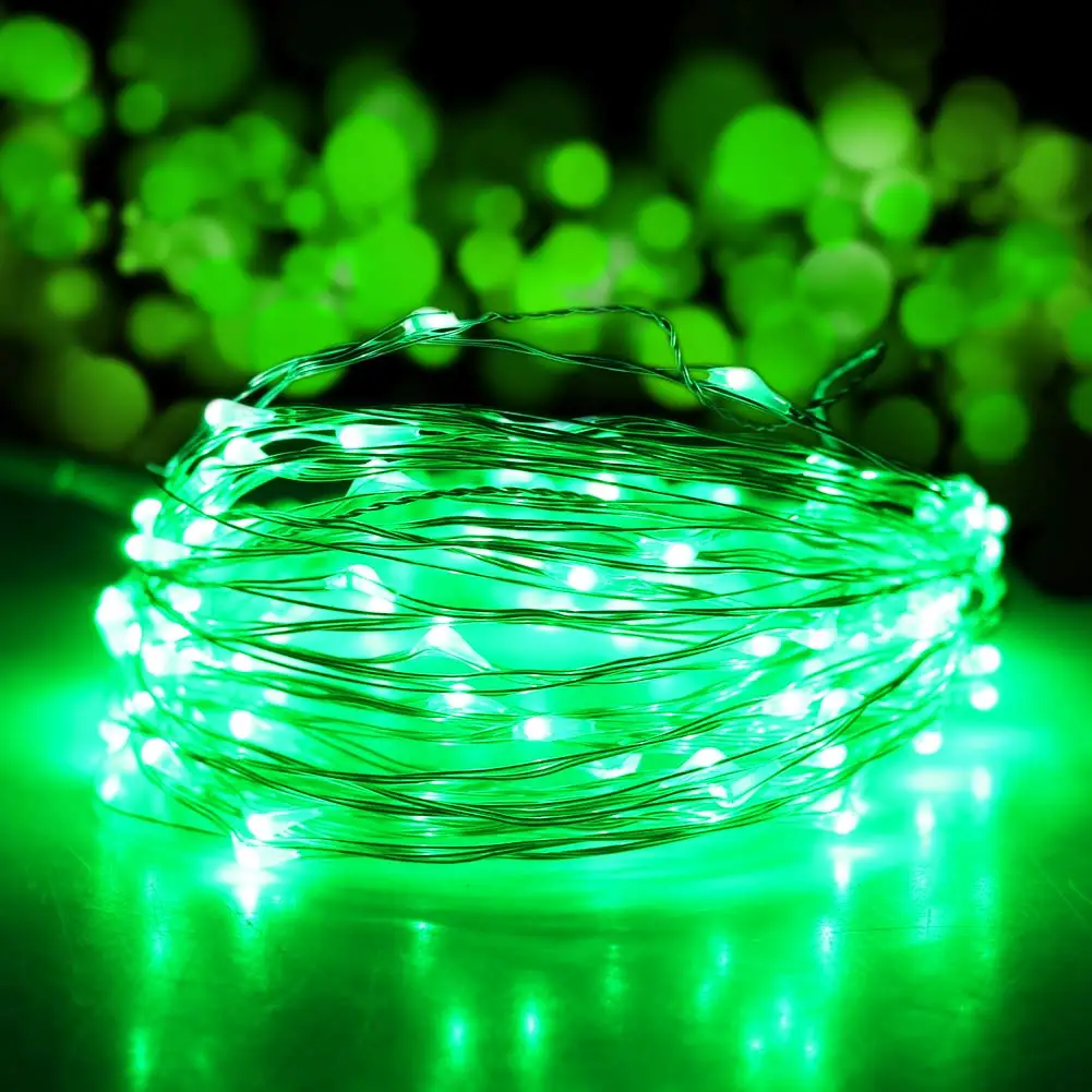 New 10M LED String lights with Dimming Controller Waterproof Holiday lighting For Fairy Christmas Tree Wedding Party Decoration