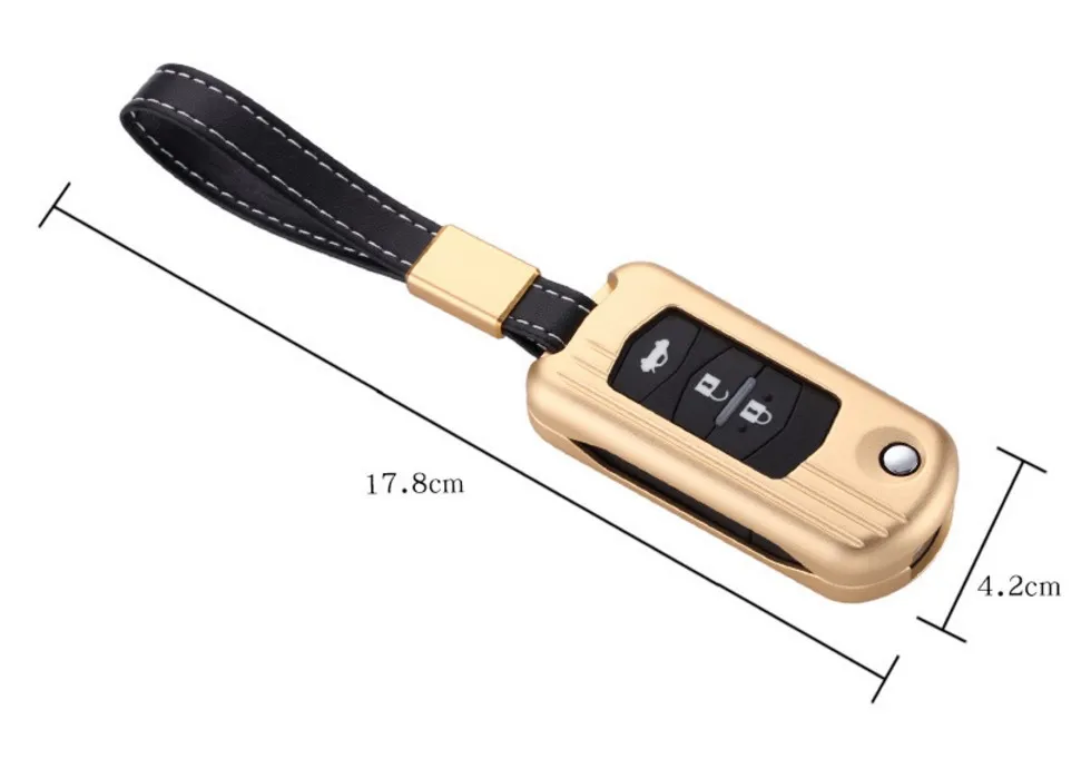 Держатель для ключей из алюминиевого сплава Mazda 2 3 5 M6 Atenza 2/3|Футляр автомобильного