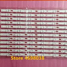 12 шт. светодиодный подсветка полосы для samsung UE50KU6079K UE50KU6000 BN96-39657A 39658A S_KU6K_50_FL30_L7 R6 LM41-00253A 00254A