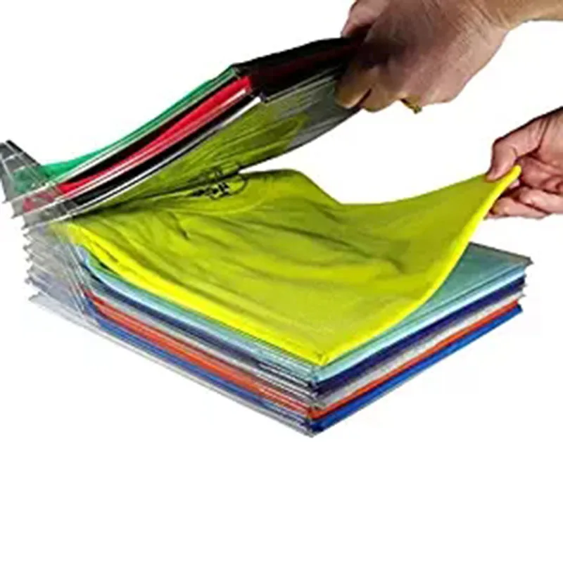 

10Layer Clothes Organizer Office Desk File Cabinet Suitcase Shelf Dividers Organizer System Closet Organizer Drawer Organization