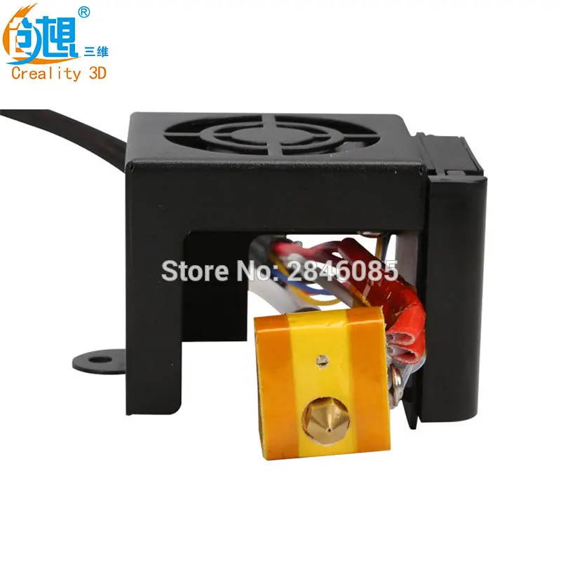Детали экструдера для 3D принтера Ender 3 cr10 с полным заполнением в сборе + насадка 0 4