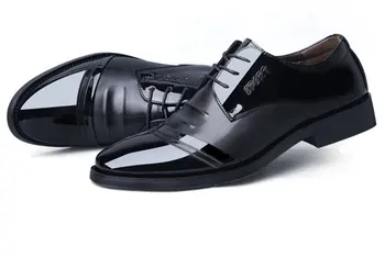 

2019 spring new shoes business casual British soft bottom men dress shoes men dress shoes leather zapatos de hombre 698