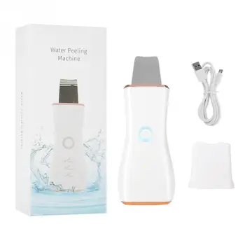 

Ultrasonic Ion Skin Scrubber Deep Cleansing Face Skin Cleaner Blackhead Removal