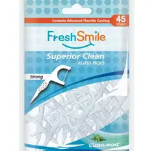 45 шт в пакете супер чистая Мятная нить с сильным UW нитевдевателем