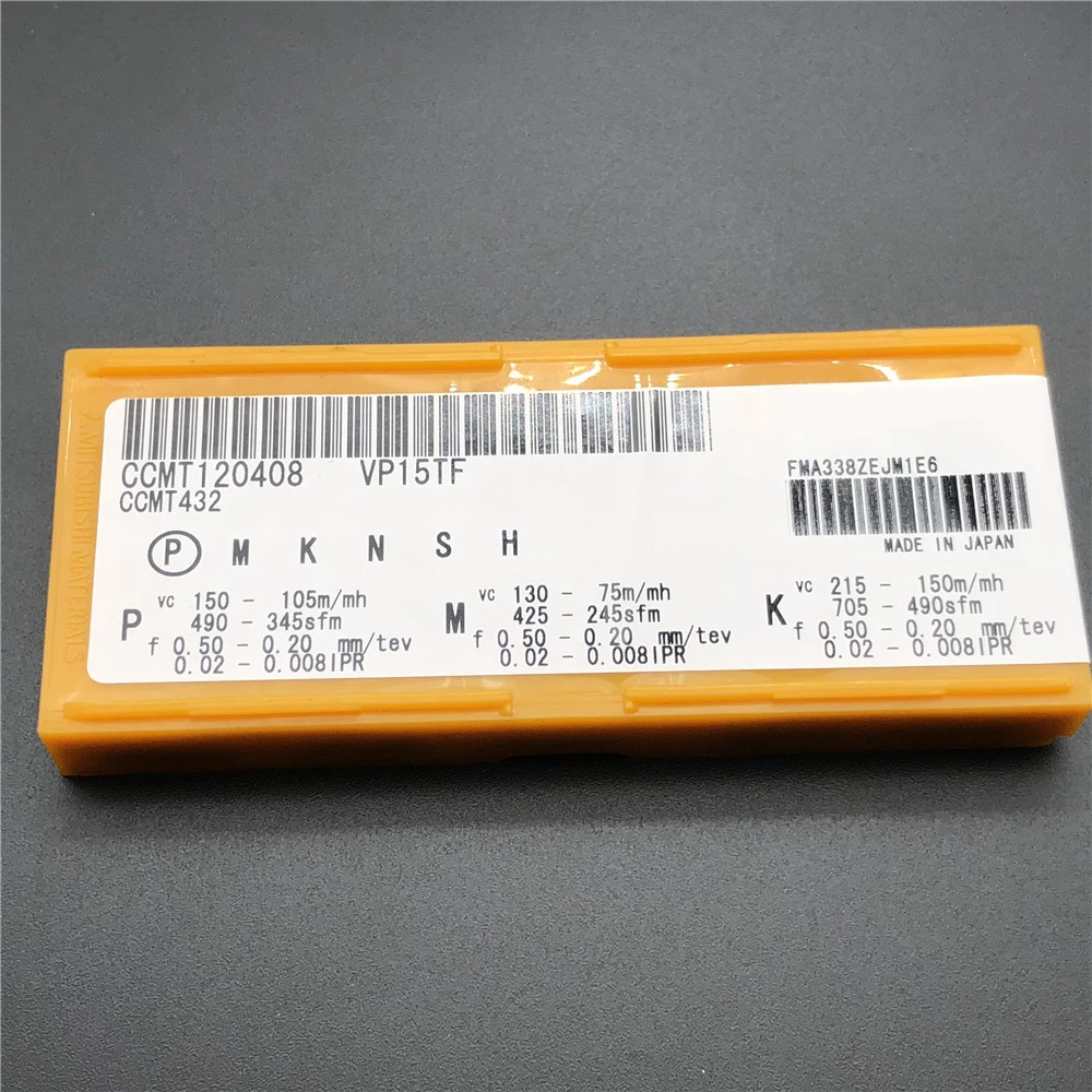 Новый 10 100 шт CCMT120408 VP15TF CCMT432 CNC лезвие карбида|Аксессуары для электроинструментов|