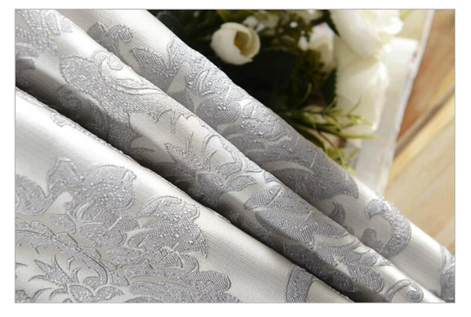 2 упаковки Firfly жаккардовые ткани подушки оптом подушки серебристо-серый синий чехол для подушки в цветочек домашние декоративные 45x45 см/50*50 см