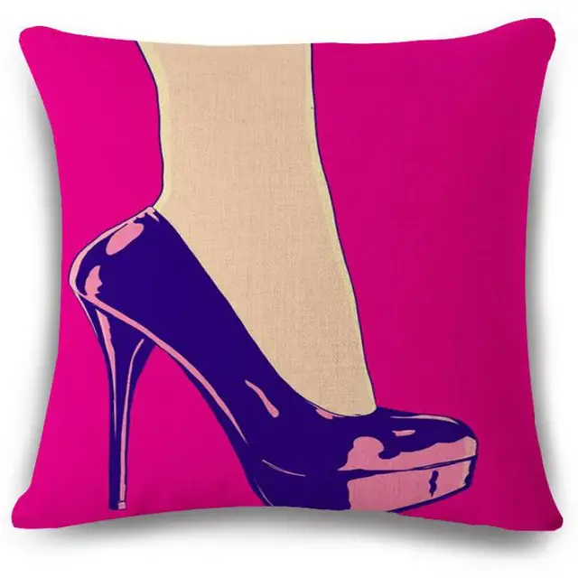 Us 16 99 Factory Direct Supply Cartoon Animation Illustration Cotton Linen Throw Pillow Bar Cafe Decor Chair Seat Cushion In Cushion From Home