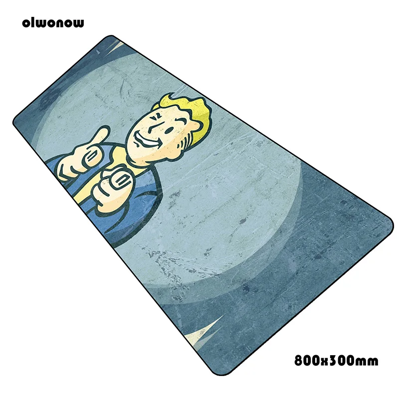 Fallout pad мышь Личность компьютер коврик для мыши 800x300x3 мм padmouse большой гелевый Коврик Для Мыши Эргономичный гаджет офис настольные коврики