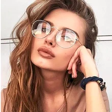 SO& EI ретро металлические женские солнцезащитные очки Cateye HD прозрачные цветные модные солнцезащитные очки с очками по рецепту