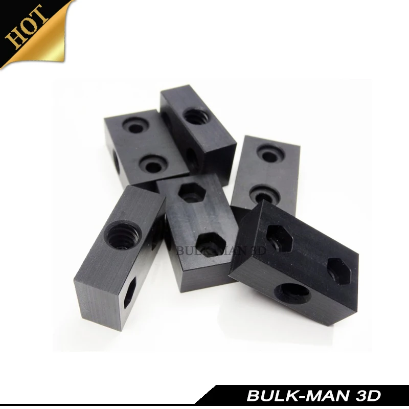

3D Printer Openbuilds POM ACME Nut Block for 8mm Metric Acme Lead Screw 8mm Thread Rod Trapezoidal Metric Acme Tap T8