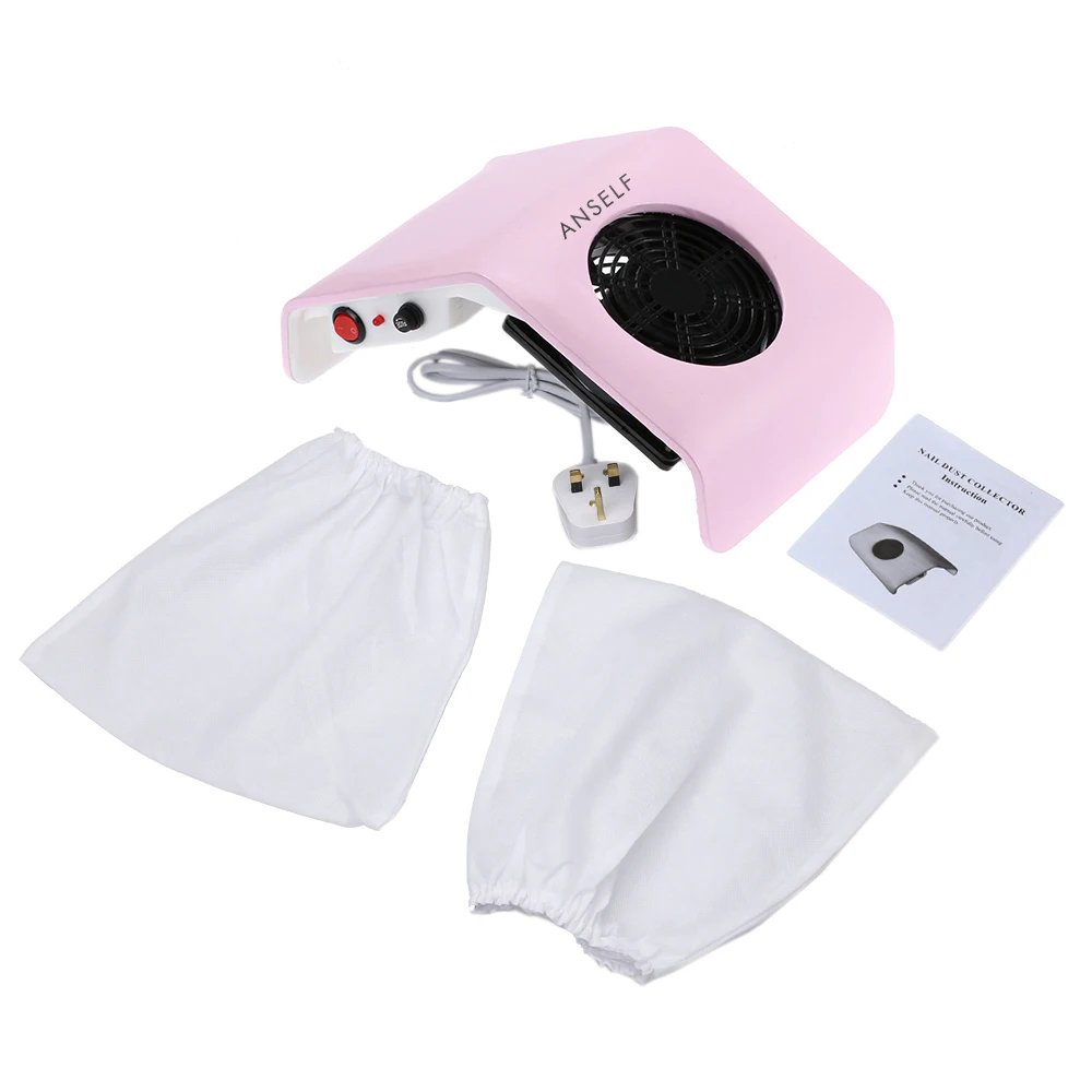 

Anself 220V 30W Nail Art Salon Suction Dust Collector Machine Vacuum Cleaner Salon Tool