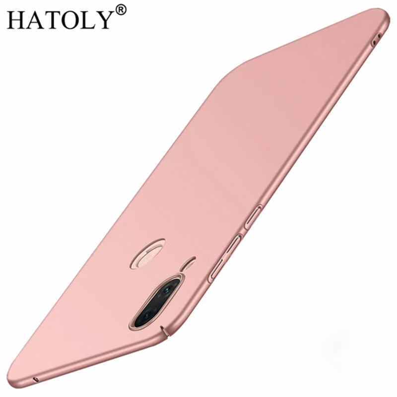 

For Smooth Cover Huawei Y9 Prime 2019 Case Ultra-thin Hard PC Protective Back Case For Huawei Y9 Prime 2019 STK-L21 HATOLY