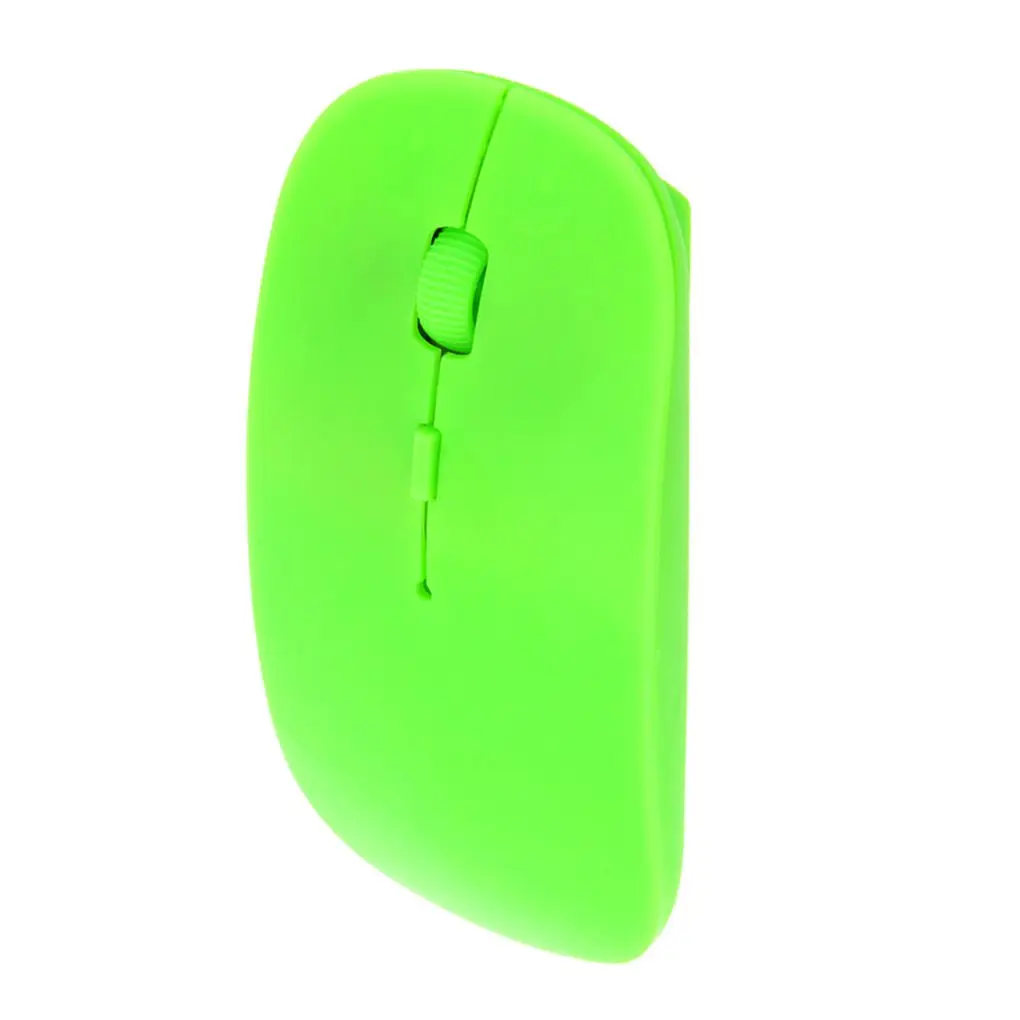 Высококачественная Бесшумная беспроводная мышь 2 4G 1600 DPI USB оптическая