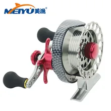 NEW 4+1BB Ball Bearing Metal ice fishing Reels fly fishing reel Machined Aluminum 3.5:1 Ratio Aluminum Alloy Fly Fishing Wheel